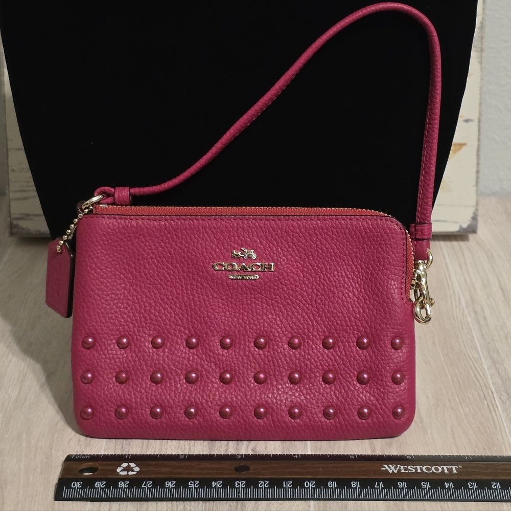 Coach Rivet Wristlet